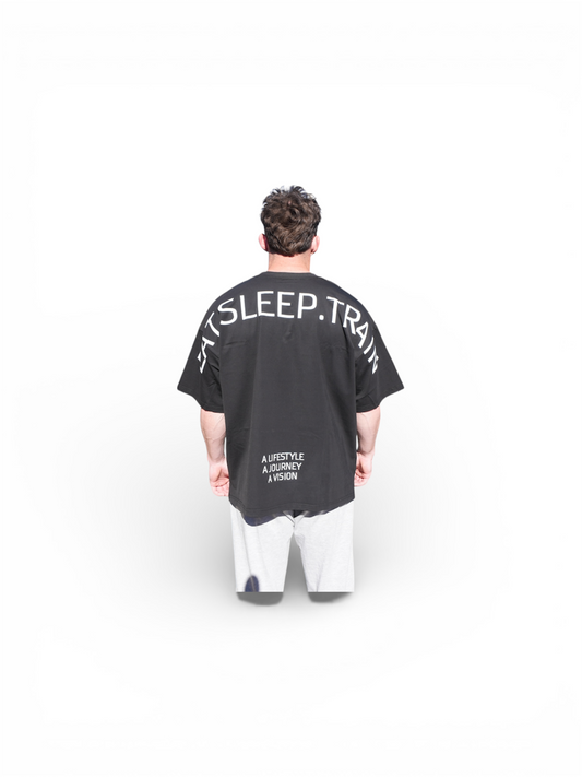 OG Oversized Black - Model Back